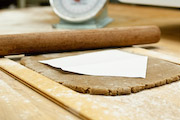 Tip for rolling Gingerbread dough